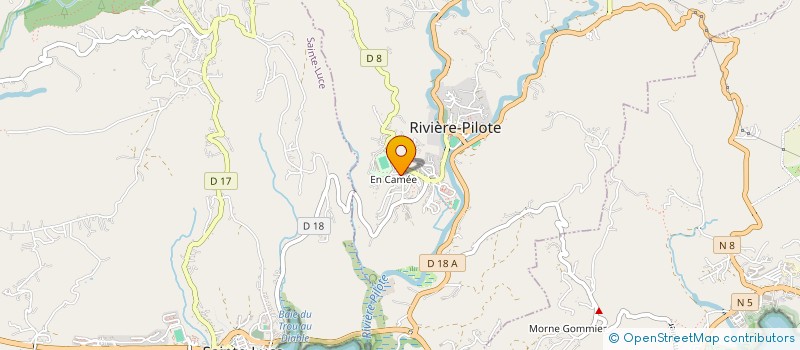 localisation de l'entreprise MONSIEUR YANIS LOUIS MARIE à RIVIERE-PILOTE