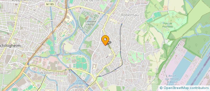 localisation de l'entreprise MONSIEUR YANIS LOURENCO à STRASBOURG
