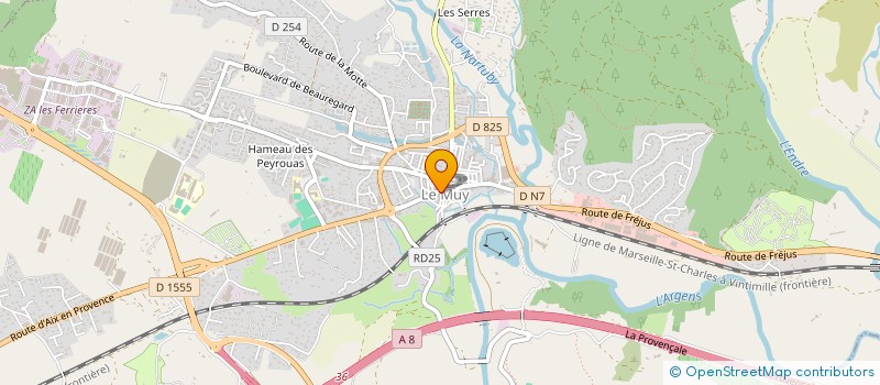 localisation de l'entreprise MONSIEUR YANIS MAHJOUB à LE MUY