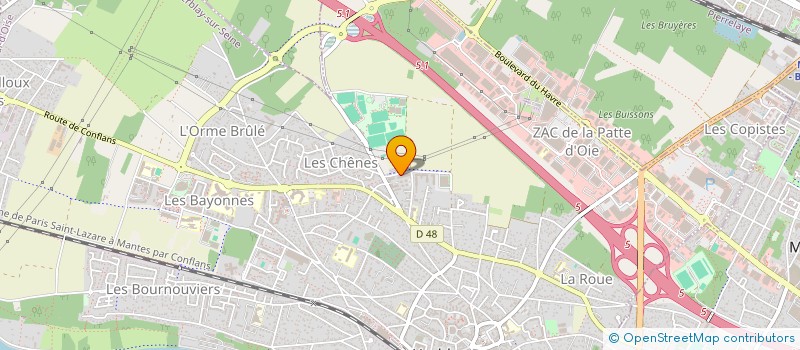 localisation de l'entreprise MONSIEUR YANIS MAHLI  HERBLAY-SUR-SEINE