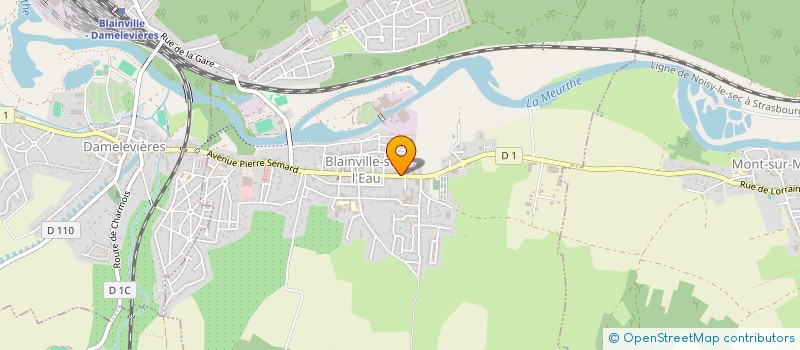 localisation de l'entreprise MONSIEUR YANIS MALBRUN à MONT-SUR-MEURTHE