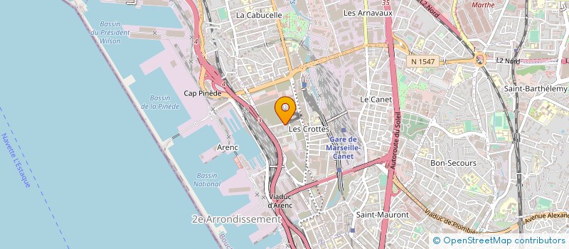 localisation de l'entreprise MONSIEUR YANIS MANAA à MARSEILLE