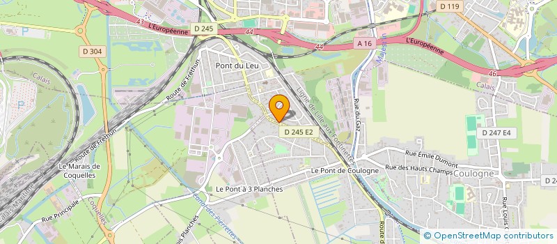 localisation de l'entreprise MONSIEUR YANIS MANSOURI  CALAIS