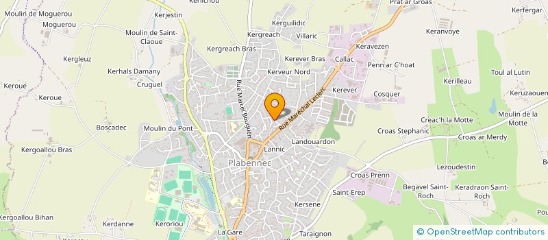 localisation de l'entreprise MONSIEUR YANIS MAUDUIT  GOUESNOU