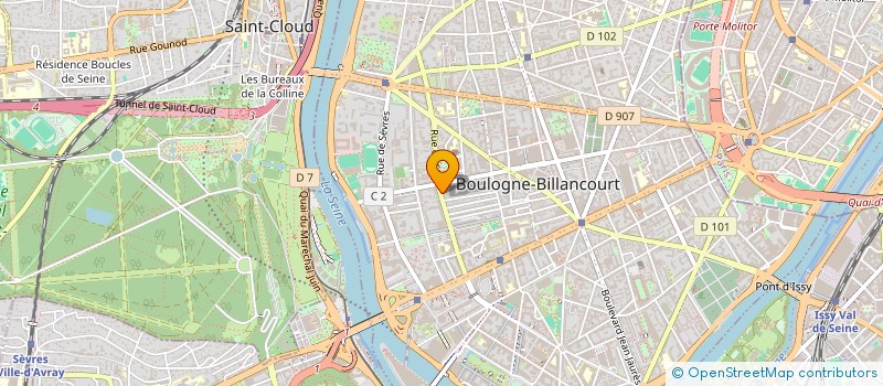 localisation de l'entreprise MONSIEUR YANIS MEFTAH à BOULOGNE-BILLANCOURT