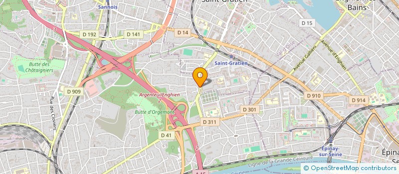 localisation de l'entreprise MONSIEUR YANIS MEHADJI  ARGENTEUIL