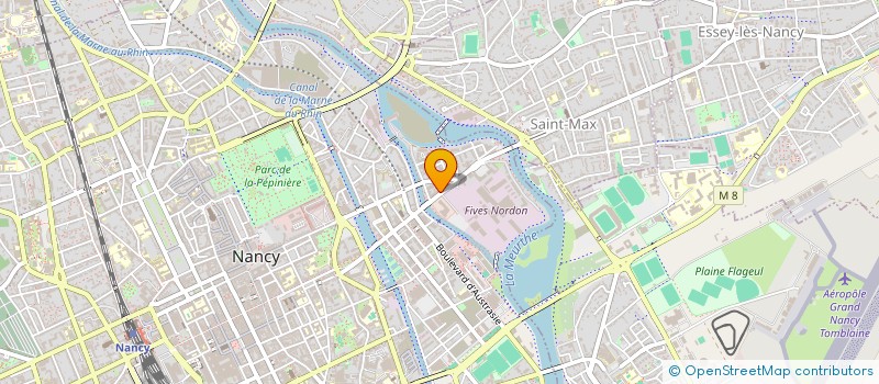 localisation de l'entreprise MONSIEUR YANIS MEKAOUCHE  NANCY