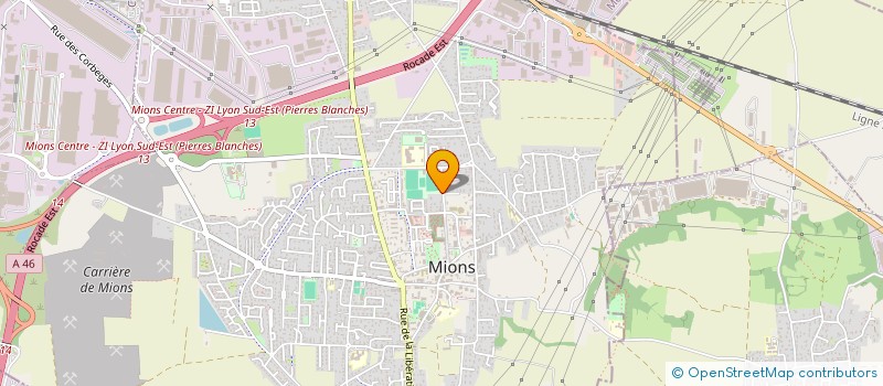 localisation de l'entreprise MONSIEUR YANIS MEKKI  MIONS