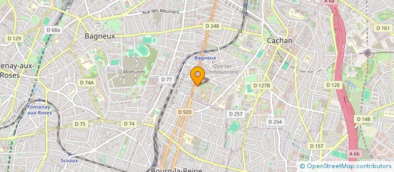 localisation de l'entreprise MONSIEUR YANIS MEKKI  CACHAN