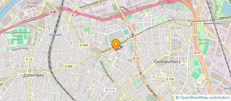 localisation de l'entreprise MONSIEUR YANIS MERKHI à ASNIERES-SUR-SEINE