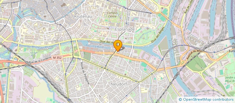 localisation de l'entreprise MONSIEUR YANIS MUESSER à STRASBOURG