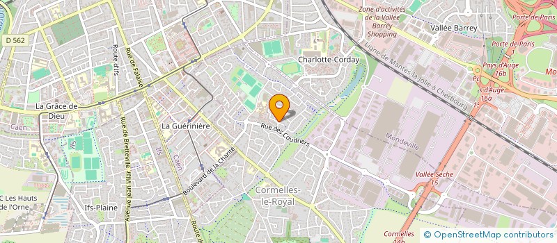 localisation de l'entreprise MONSIEUR YANIS MZARI  CORMELLES-LE-ROYAL