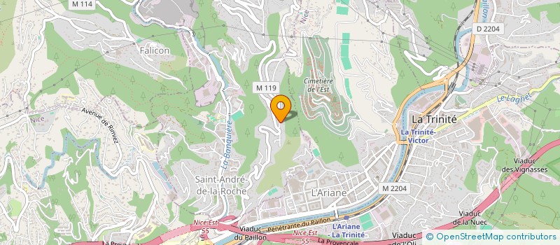 localisation de l'entreprise MONSIEUR YANIS NAGHMOUCHI  SAINT-ANDRE-DE-LA-ROCHE