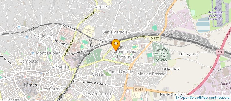 localisation de l'entreprise MONSIEUR YANIS NALOUHOUNA  NIMES