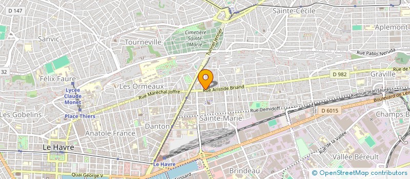 localisation de l'entreprise MONSIEUR YANIS NAMUR  LE HAVRE