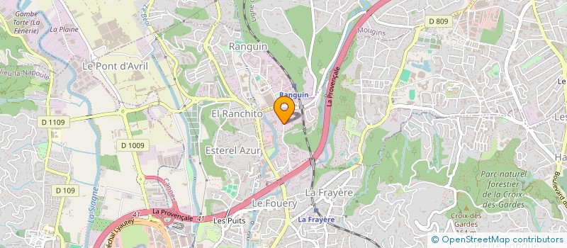 localisation de l'entreprise MONSIEUR YANIS NEJMI PIERROT à LE CANNET