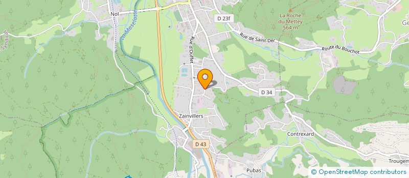 localisation de l'entreprise MONSIEUR YANIS NICHINI  VAGNEY