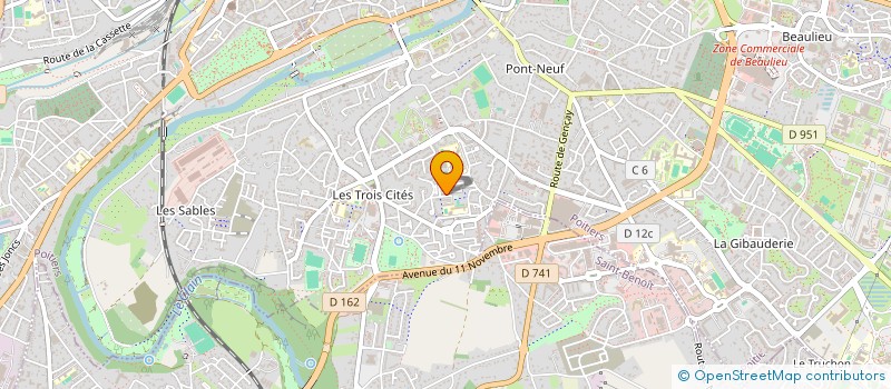 localisation de l'entreprise MONSIEUR YANIS OCTAVE  CROUTELLE