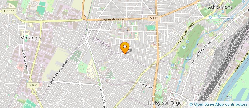 localisation de l'entreprise MONSIEUR YANIS OUBOUZA à ATHIS-MONS
