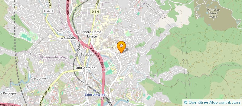 localisation de l'entreprise MONSIEUR YANIS OUERTANI à MARSEILLE