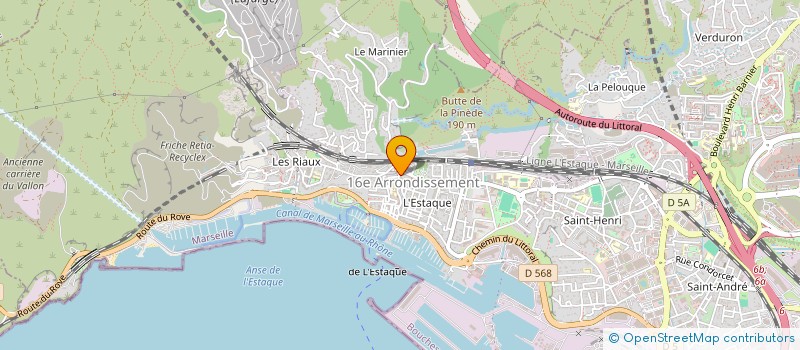 localisation de l'entreprise MONSIEUR YANIS OUHAB  MARSEILLE