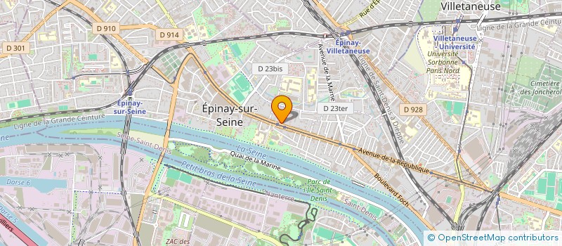 localisation de l'entreprise MONSIEUR YANIS OUKARA à EPINAY-SUR-SEINE