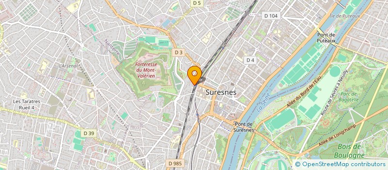 localisation de l'entreprise MONSIEUR YANIS PADONOU à SURESNES