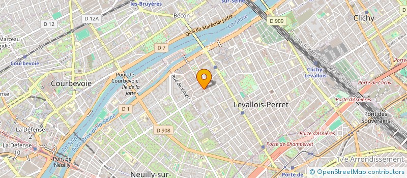 localisation de l'entreprise MONSIEUR YANIS PAIN à LEVALLOIS-PERRET