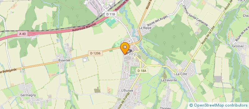 localisation de l'entreprise MONSIEUR YANIS PARIS  VIRY