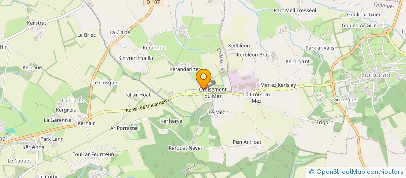 localisation de l'entreprise MONSIEUR YANIS PERENNOU  PLONEVEZ-PORZAY