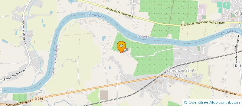 localisation de l'entreprise MONSIEUR YANIS PIET  LAMONZIE-SAINT-MARTIN