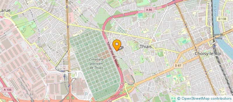 localisation de l'entreprise MONSIEUR YANIS RAHARISON à THIAIS