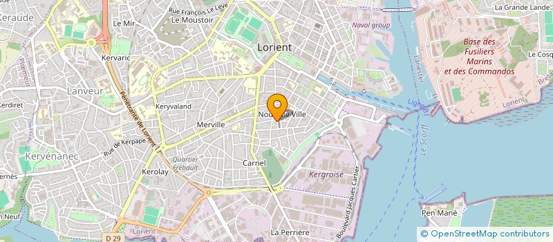 localisation de l'entreprise MONSIEUR YANIS RAJI  LORIENT