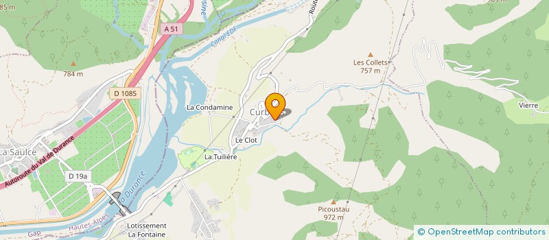localisation de l'entreprise MONSIEUR YANIS REBOUT à CURBANS
