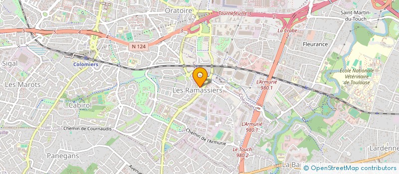 localisation de l'entreprise MONSIEUR YANIS ROUX à COLOMIERS
