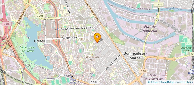 localisation de l'entreprise MONSIEUR YANIS SALHI  BONNEUIL-SUR-MARNE