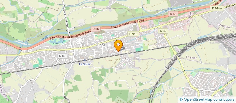 localisation de l'entreprise MONSIEUR YANIS SALVADOR  LE SOLER