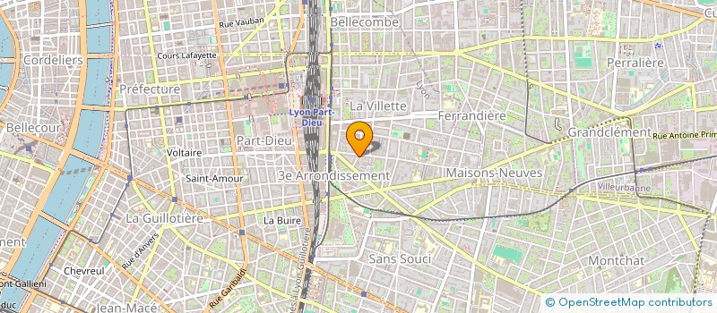 localisation de l'entreprise MONSIEUR YANIS SAMEUR  LYON