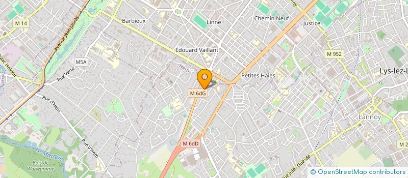 localisation de l'entreprise MONSIEUR YANIS SAMI  HEM