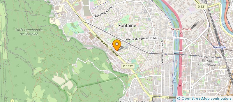 localisation de l'entreprise MONSIEUR YANIS SENOUSSI à FONTAINE