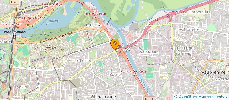 localisation de l'entreprise MONSIEUR YANIS SEON  VILLEURBANNE