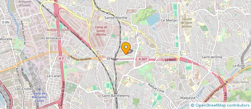 localisation de l'entreprise MONSIEUR YANIS SIAF à MARSEILLE