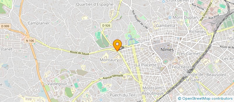 localisation de l'entreprise MONSIEUR YANIS SIDI BOULENOUAR à NIMES