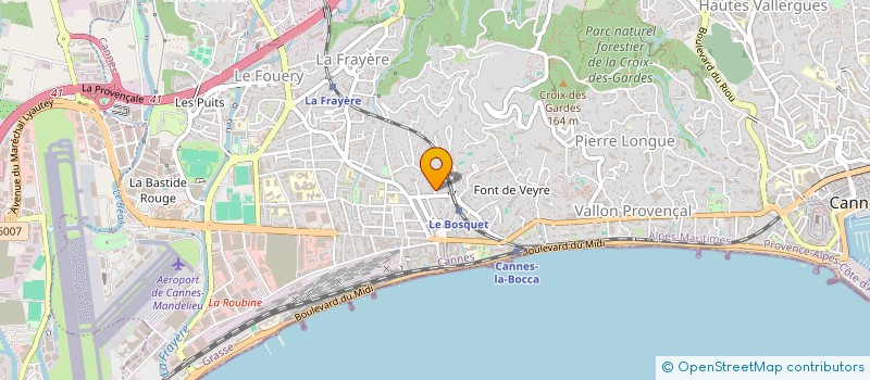 localisation de l'entreprise MONSIEUR YANIS TAABNI  CANNES