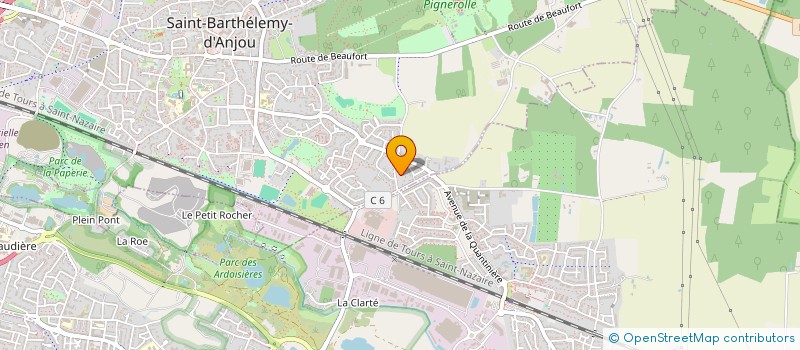 localisation de l'entreprise MONSIEUR YANIS TAIMI  SAINT-BARTHELEMY-D'ANJOU