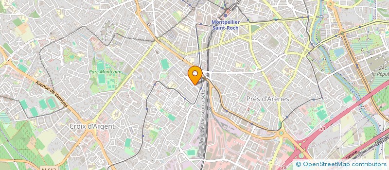 localisation de l'entreprise MONSIEUR YANIS TALMAT à MONTPELLIER