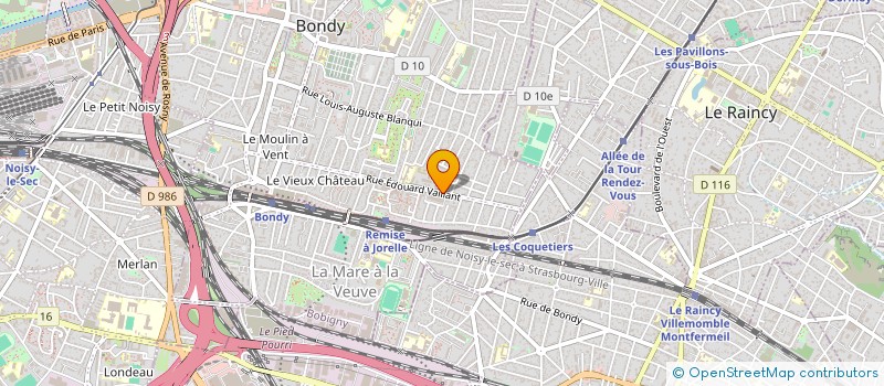 localisation de l'entreprise MONSIEUR YANIS TEBIB  BONDY