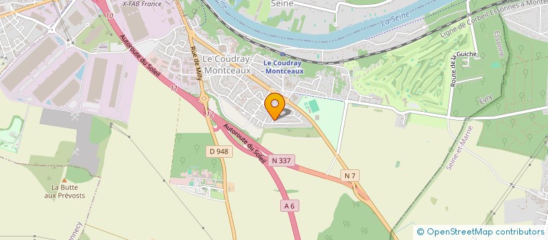 localisation de l'entreprise MONSIEUR YANIS TEFFAH à LE COUDRAY-MONTCEAUX