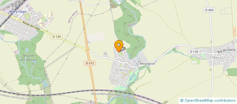 localisation de l'entreprise MONSIEUR YANIS TERRAO FERNANDES  GRESSY