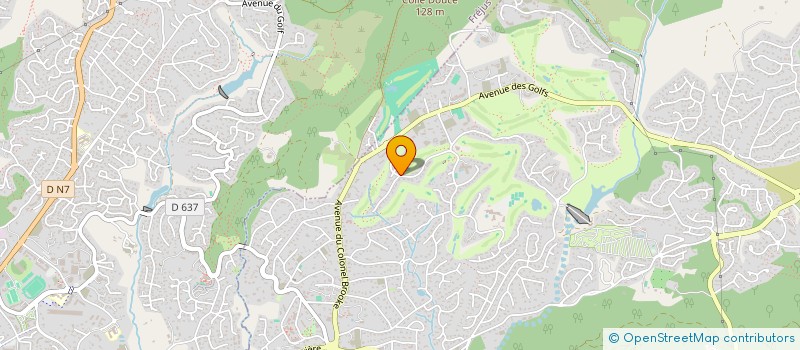 localisation de l'entreprise MONSIEUR YANIS TEYSSIER  SAINT-RAPHAEL